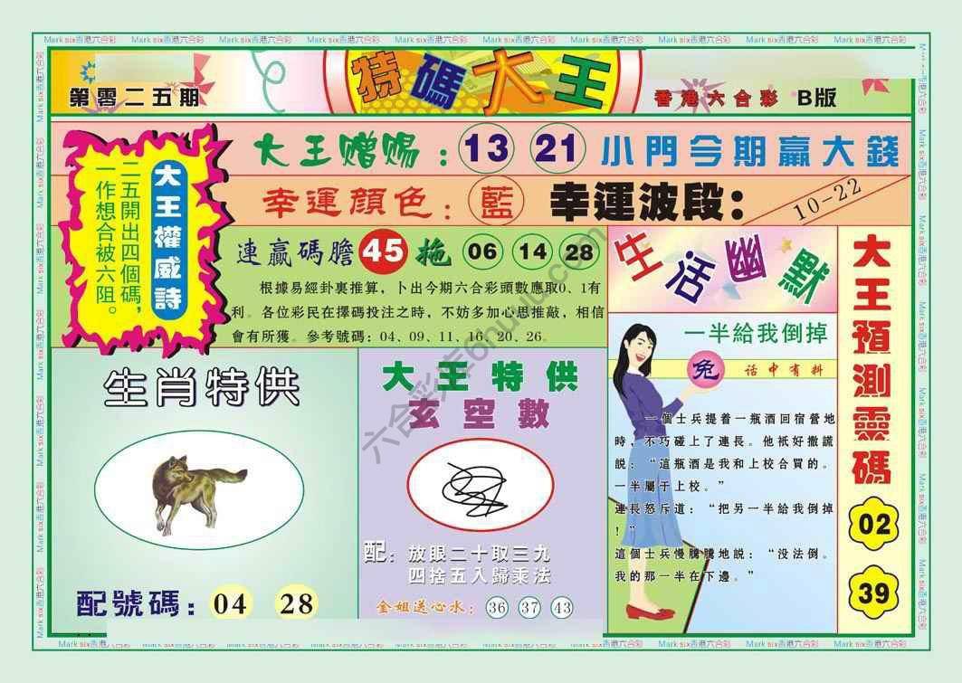 特码大王
