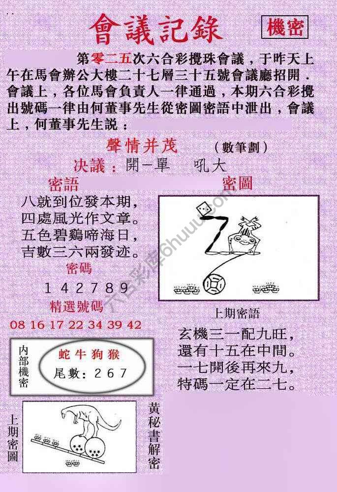 会议记录