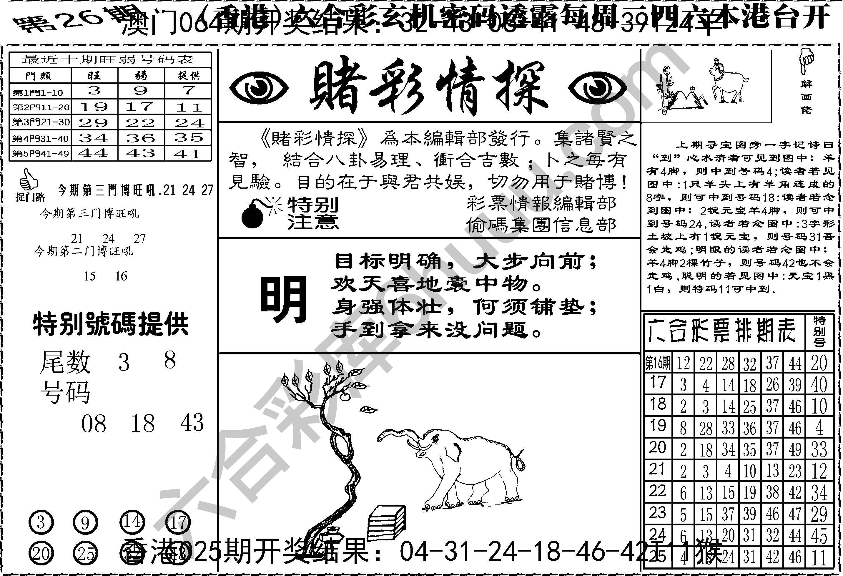 赌彩情探
