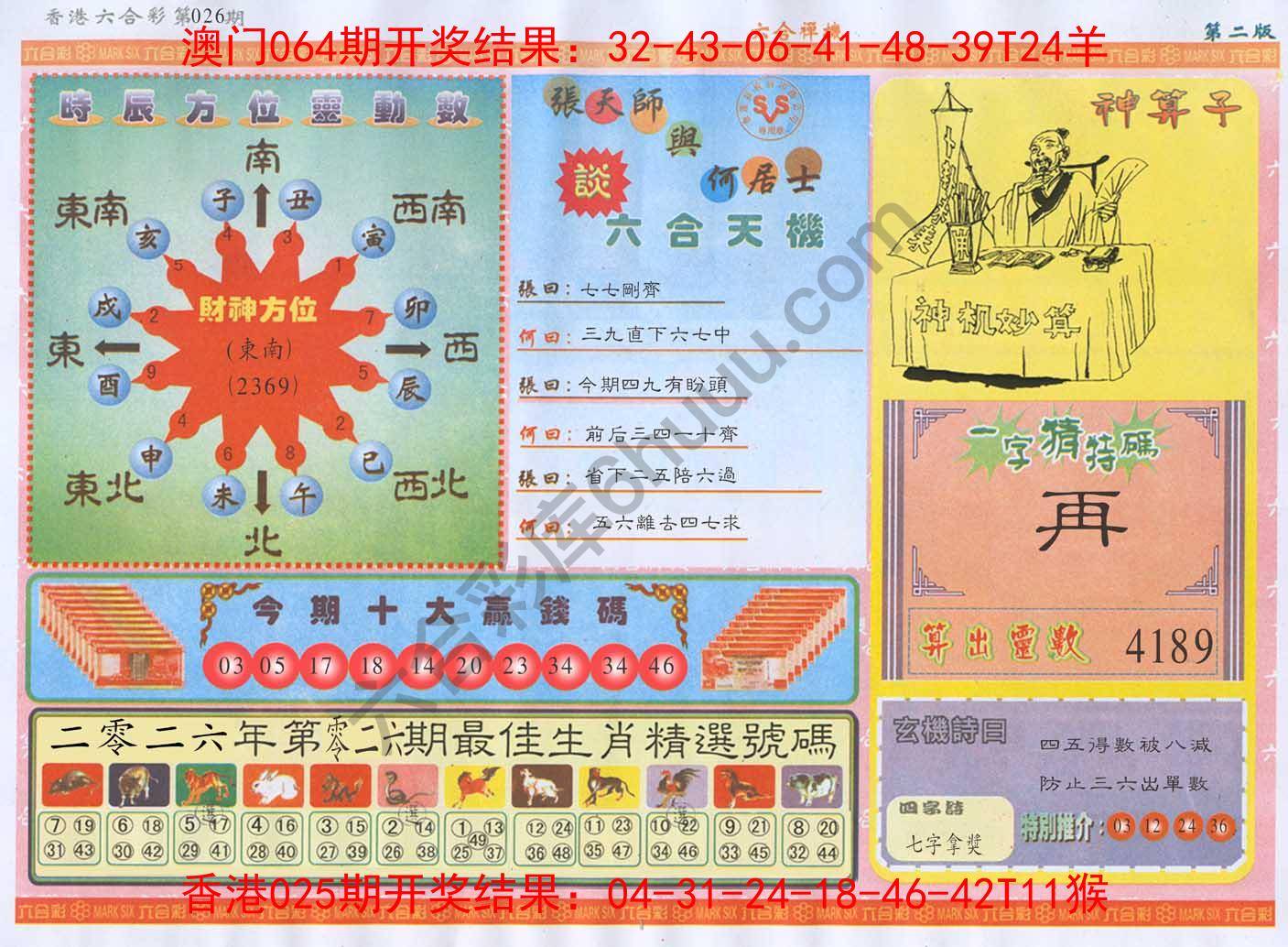 六合禅机