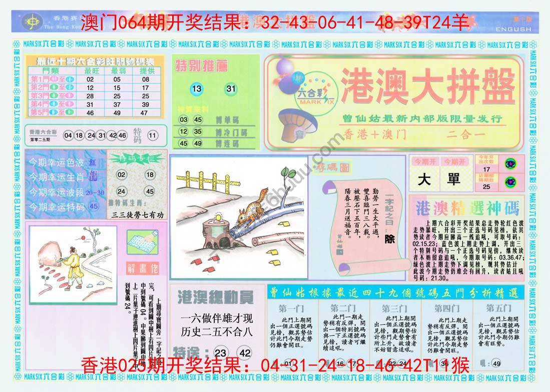 港澳大拼盘