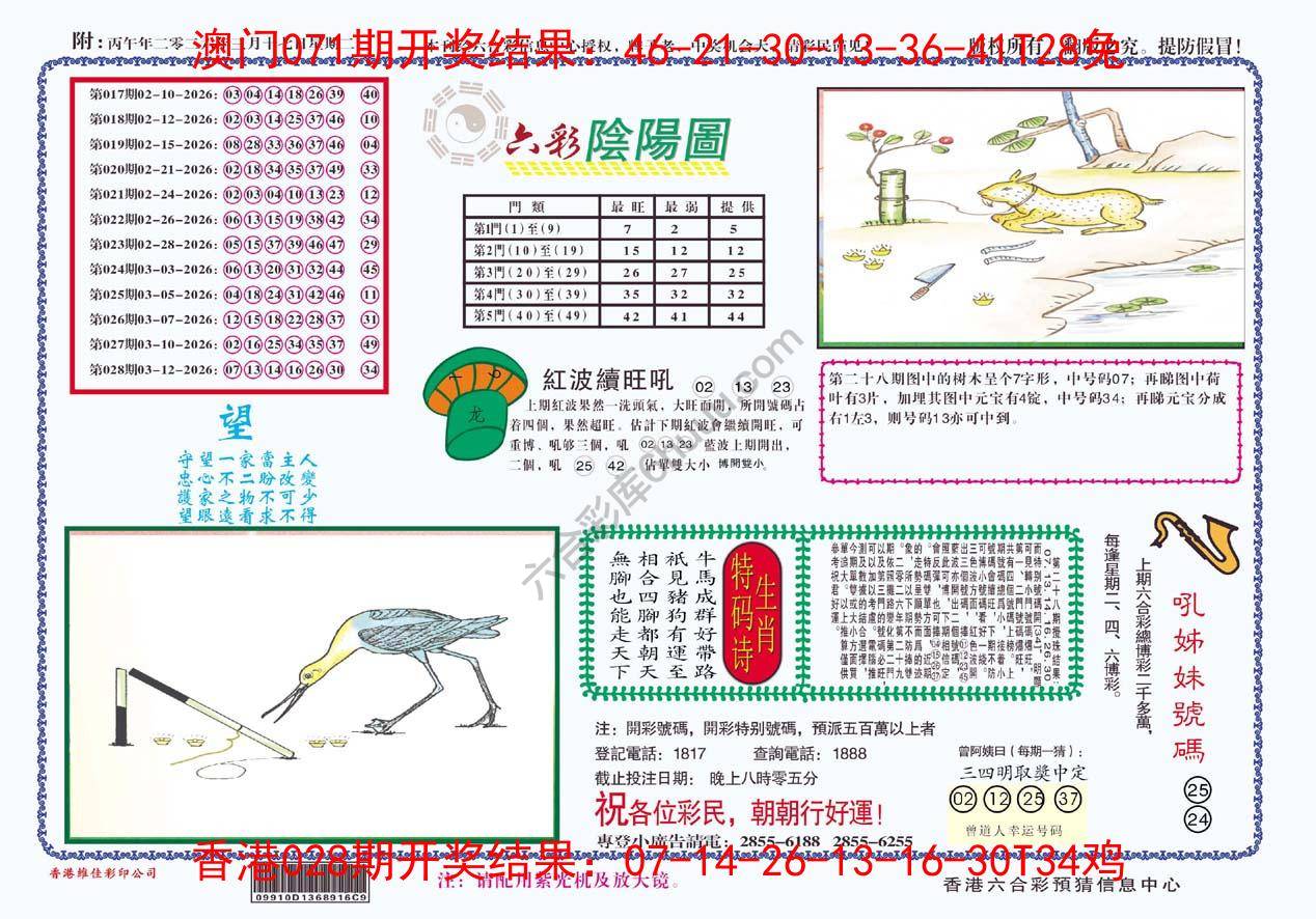六彩阴阳图