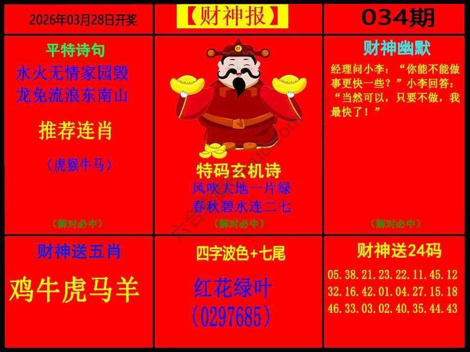 财神报