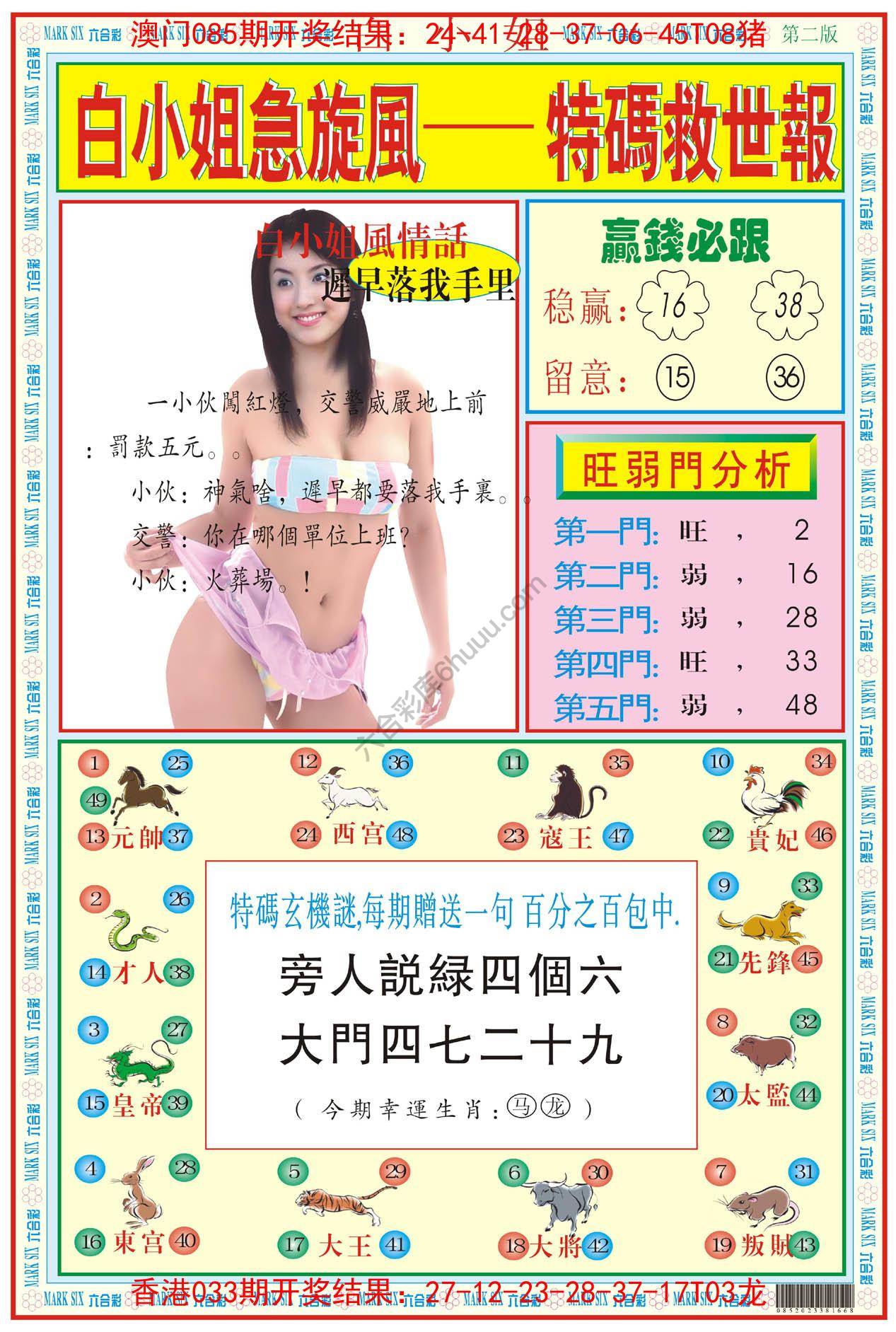 白小姐急旋风