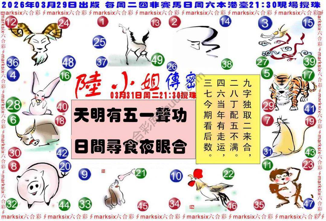 陆小姐传密