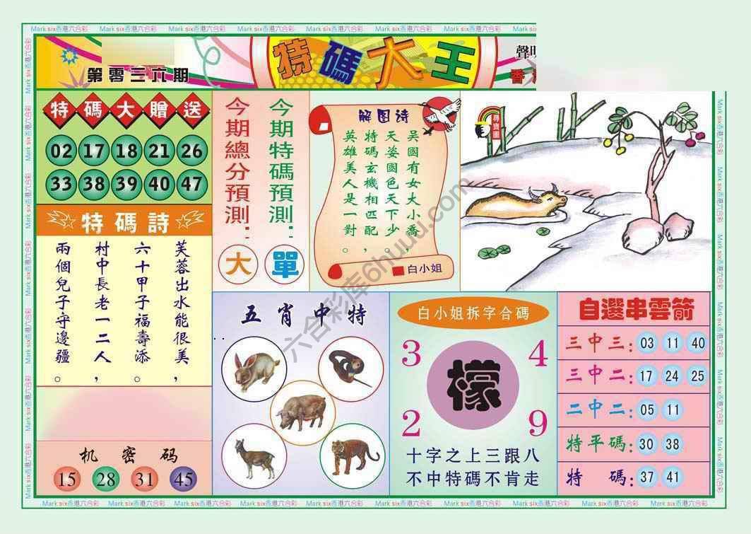 特码大王