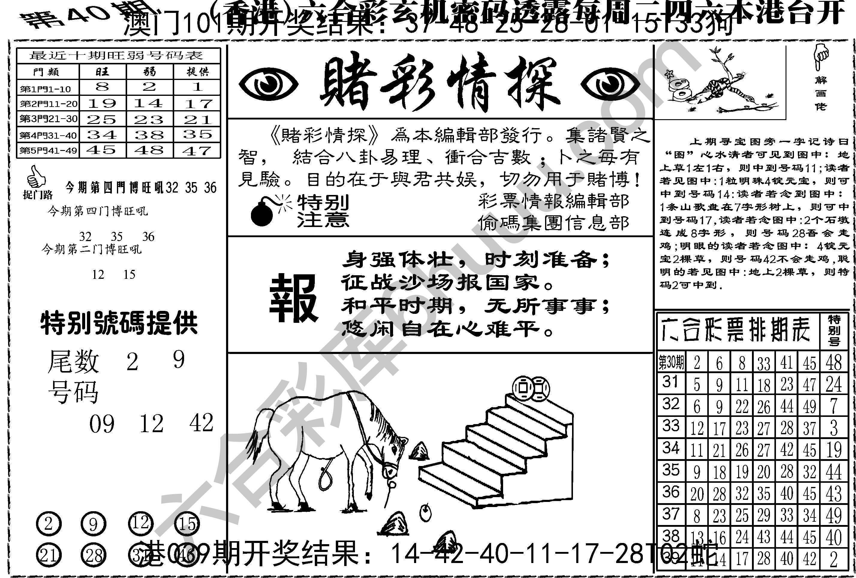 赌彩情探