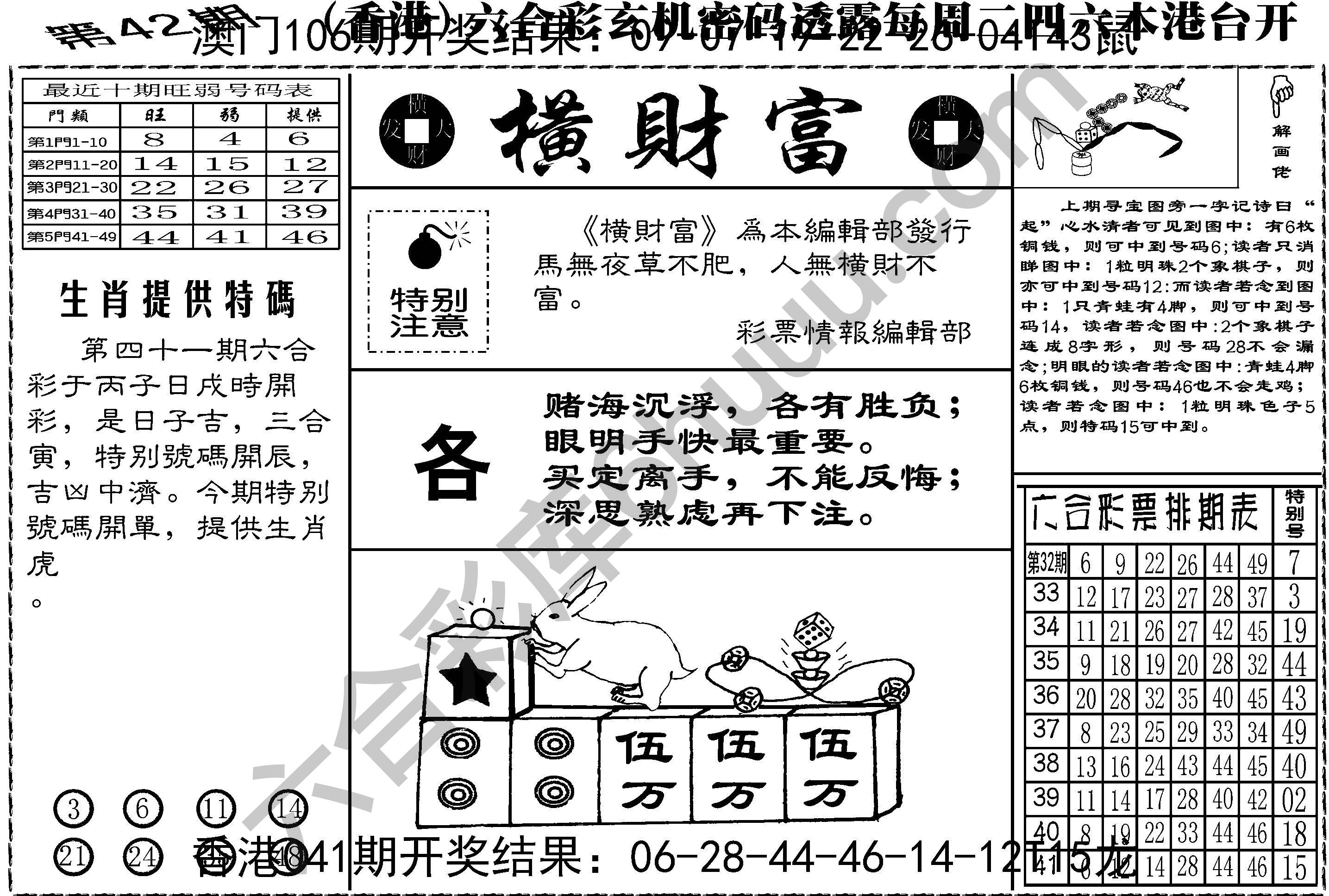 横财富