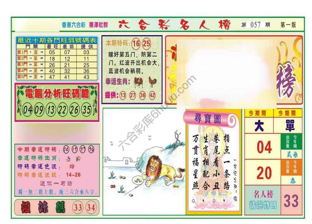 名人榜
