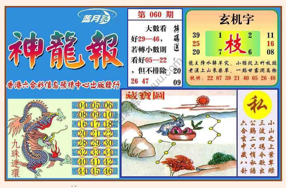 蓝月亮神龙报