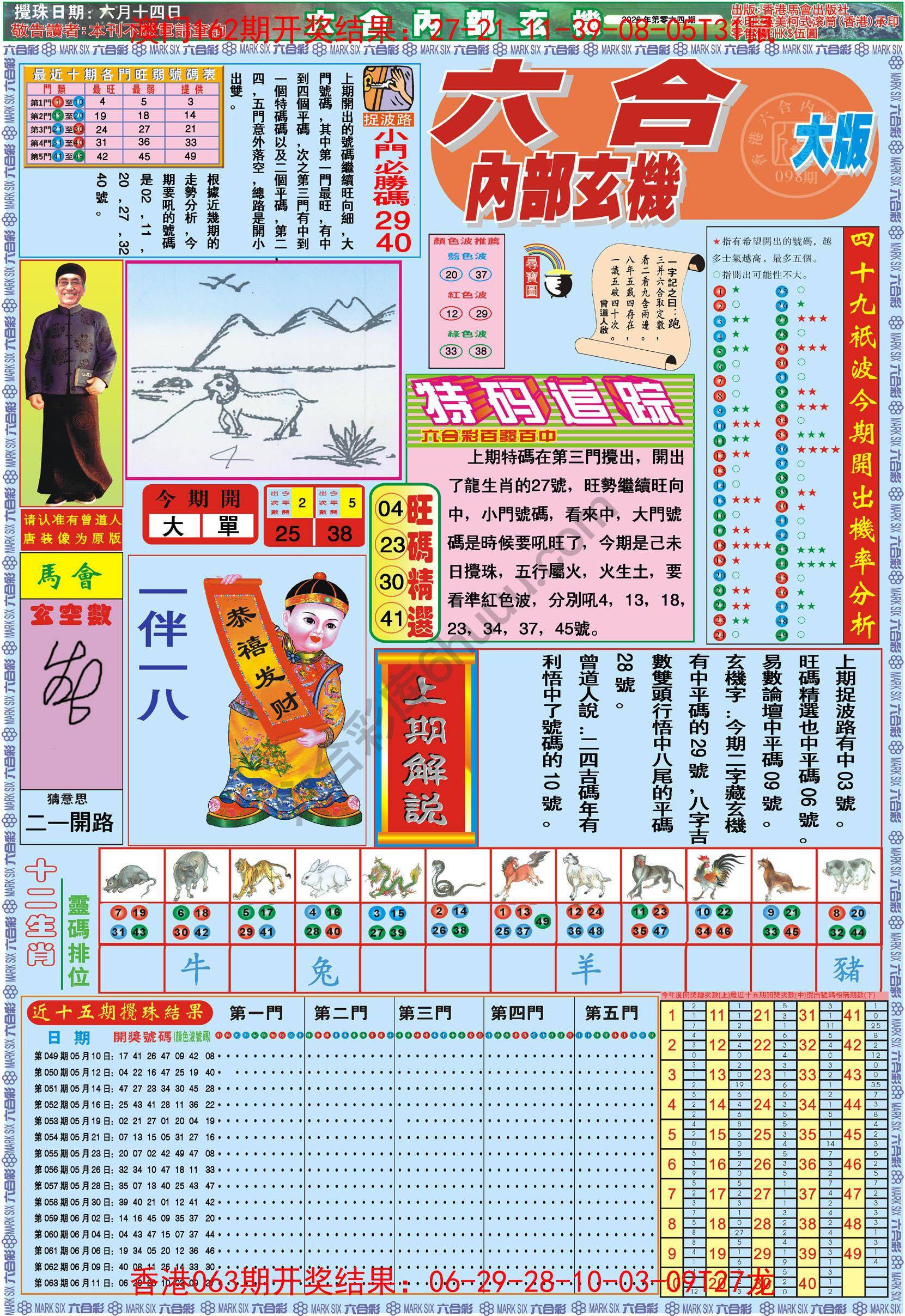 六合内部玄机