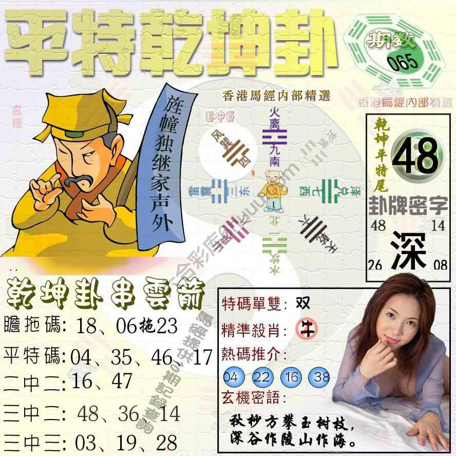 平特乾坤卦