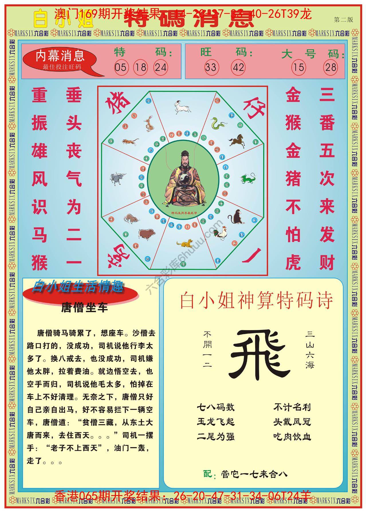 白小姐特码消息