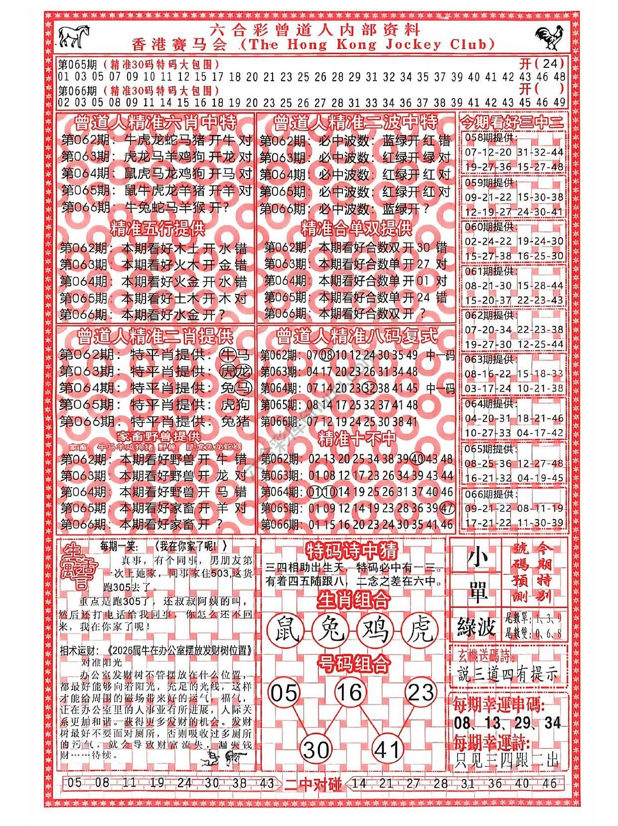 曾道人内部资料