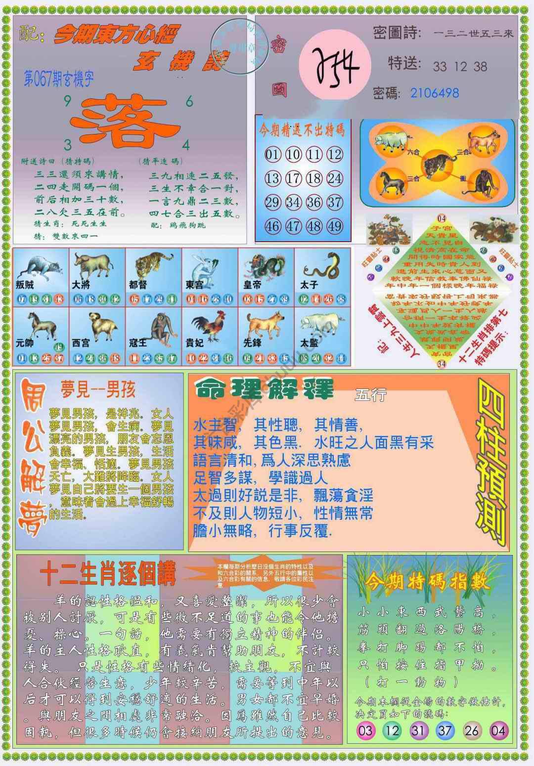 新版东方心经