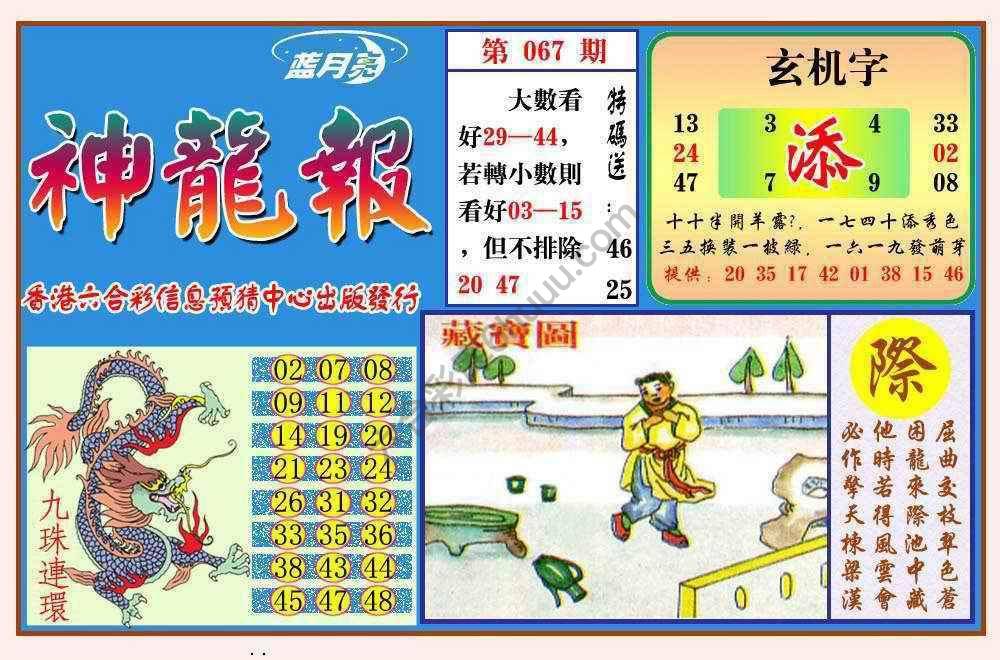 蓝月亮神龙报