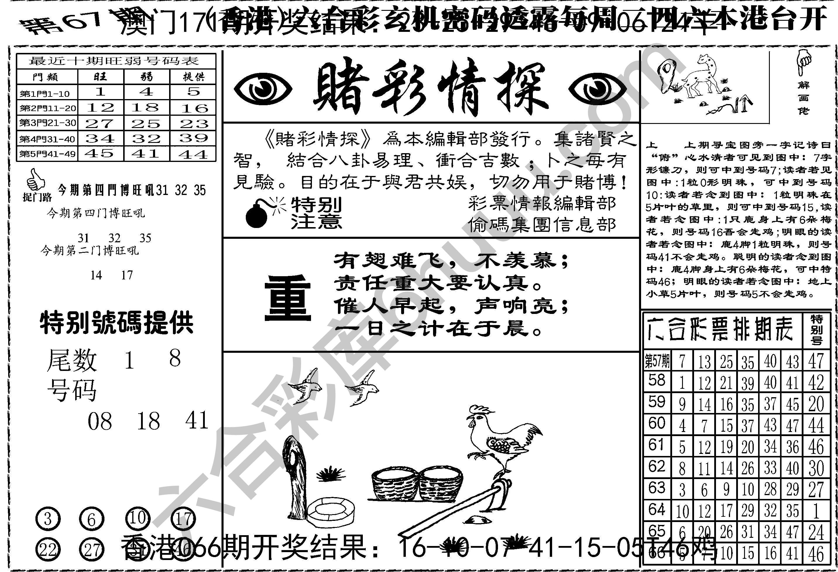 赌彩情探