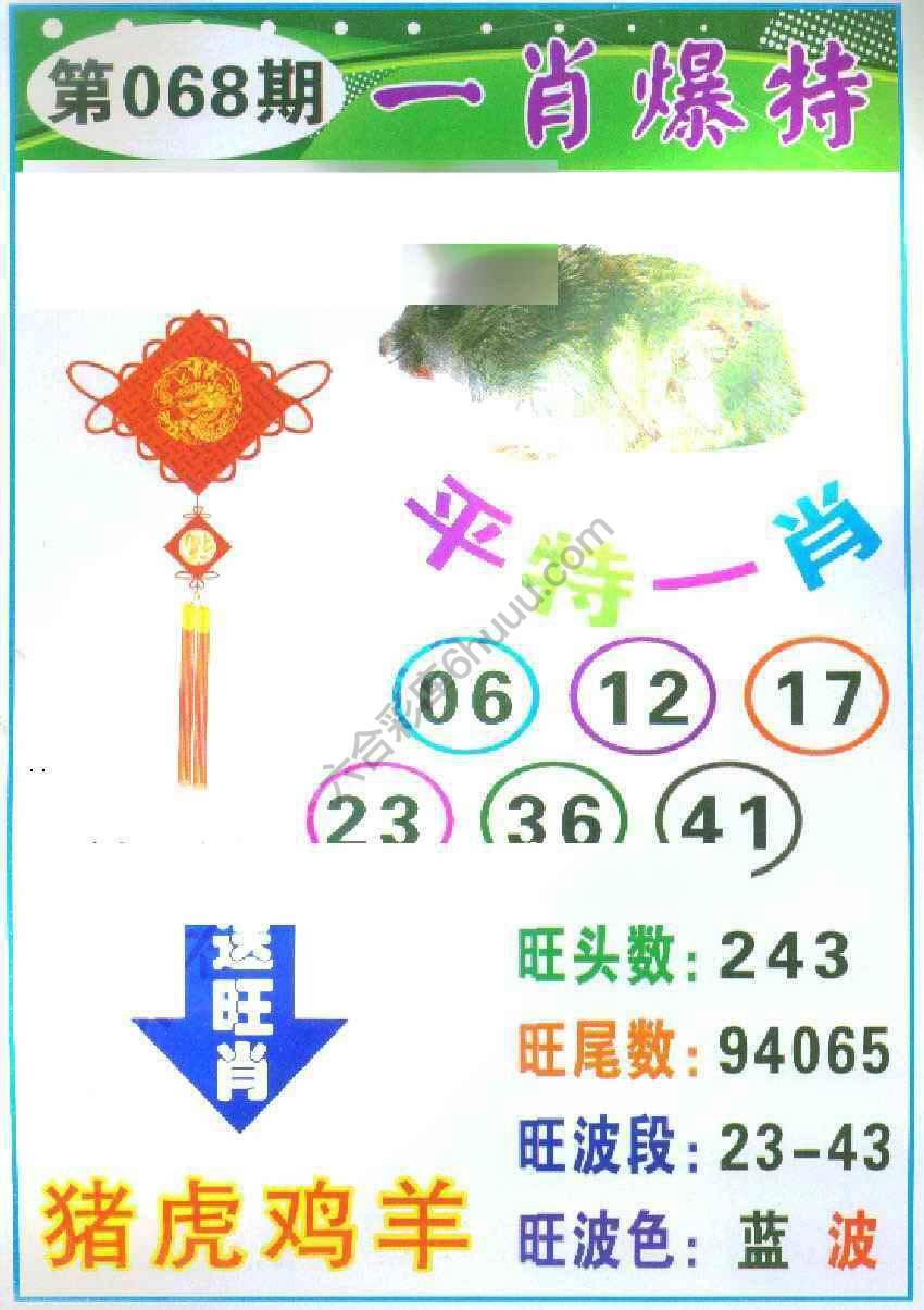 一肖爆特（新版）
