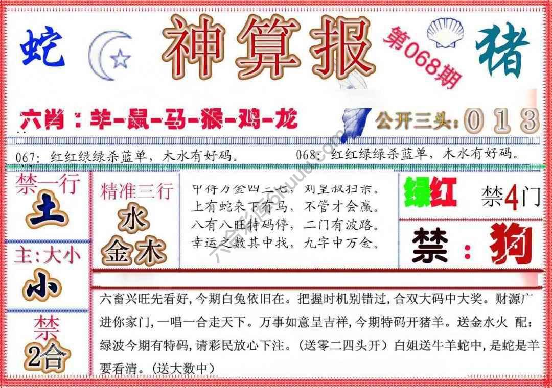 神算报新版